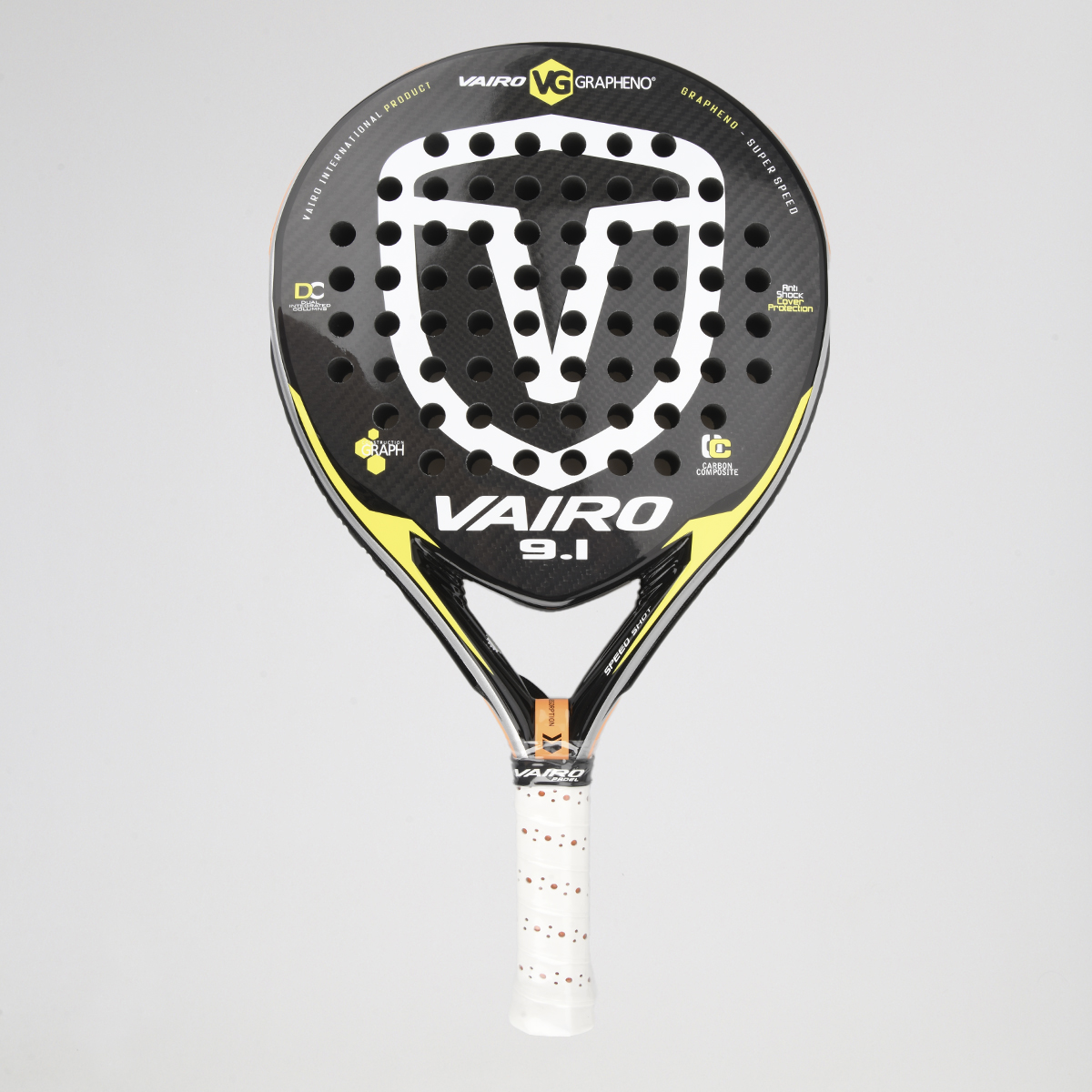 Paleta P&aacute;del Vairo Grapheno 9.1 Super Speed,  image number null
