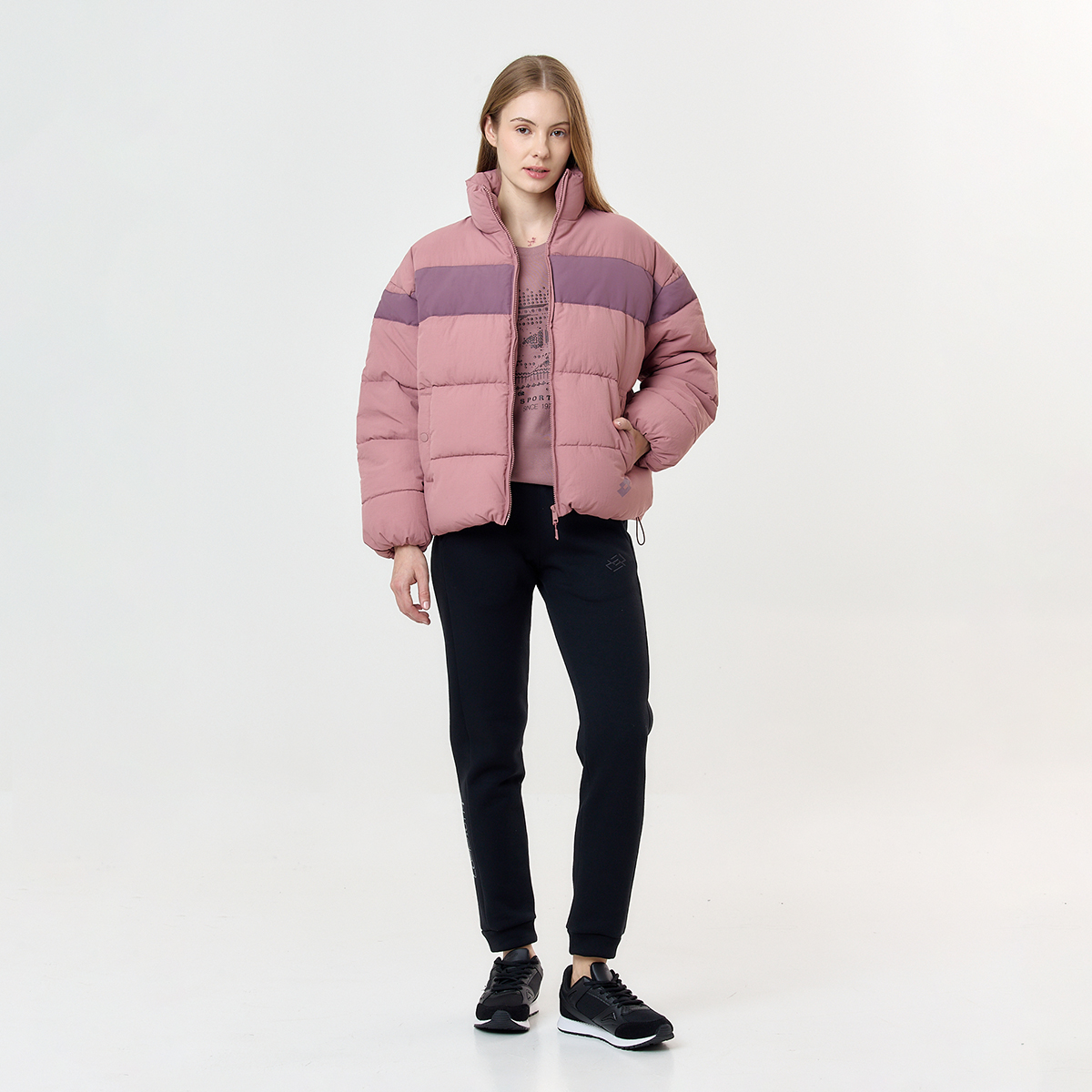 Campera Lotto Block Mujer,  image number null