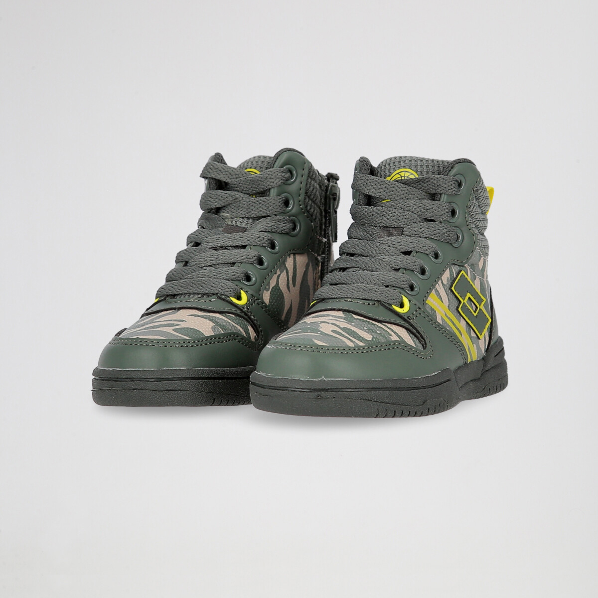 Zapatillas Lotto Basket Hig Camo B Cv de Niño,  image number null
