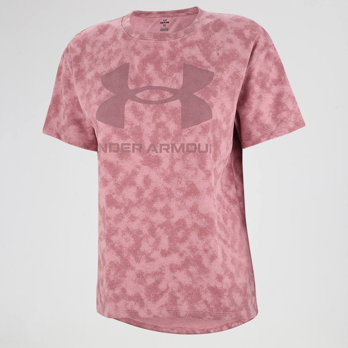 Remera Entrenamiento Under Armour Logo Heavyweight Mujer,  image number null