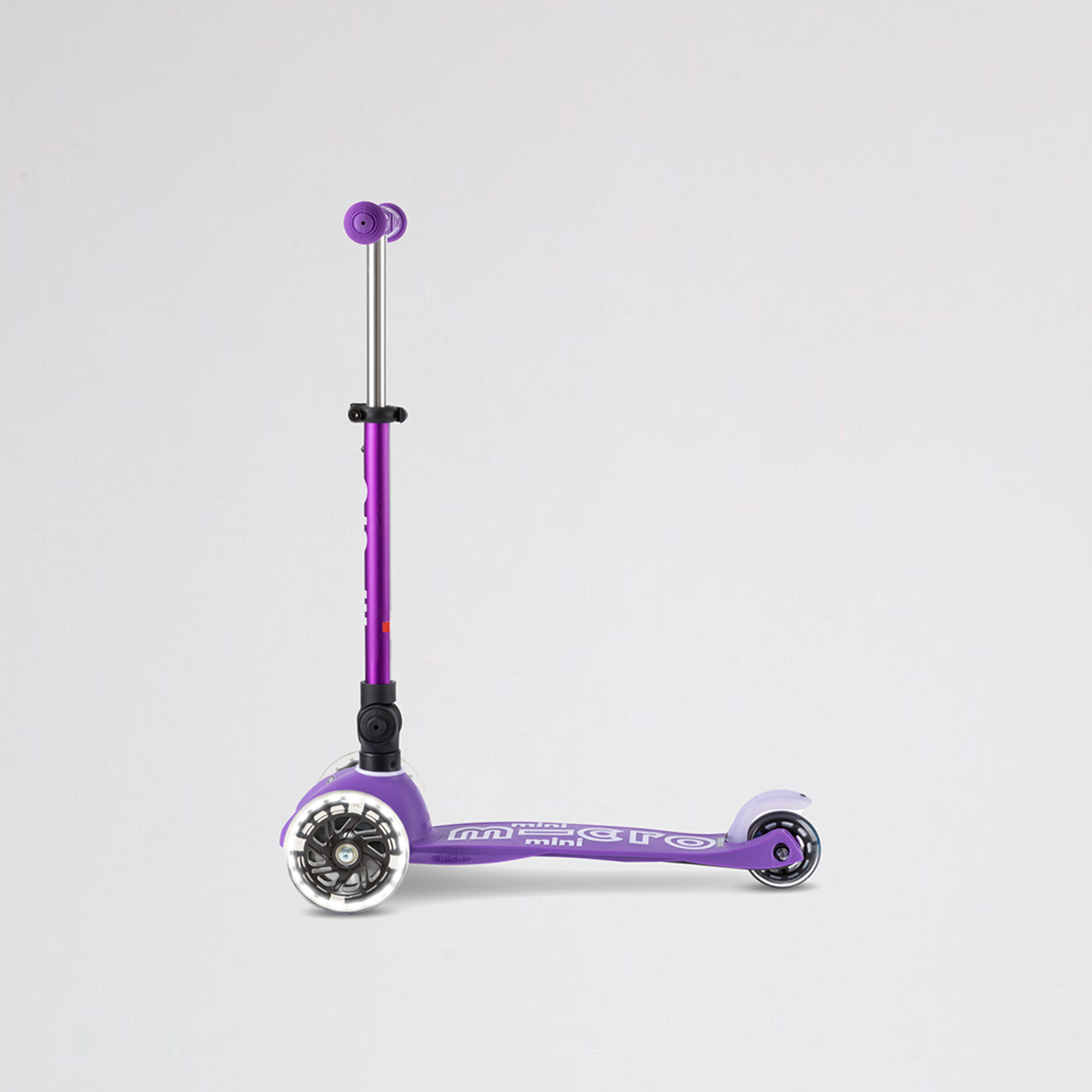 Monopat&iacute;n Micro Deluxe Plegable Led Infantil,  image number null