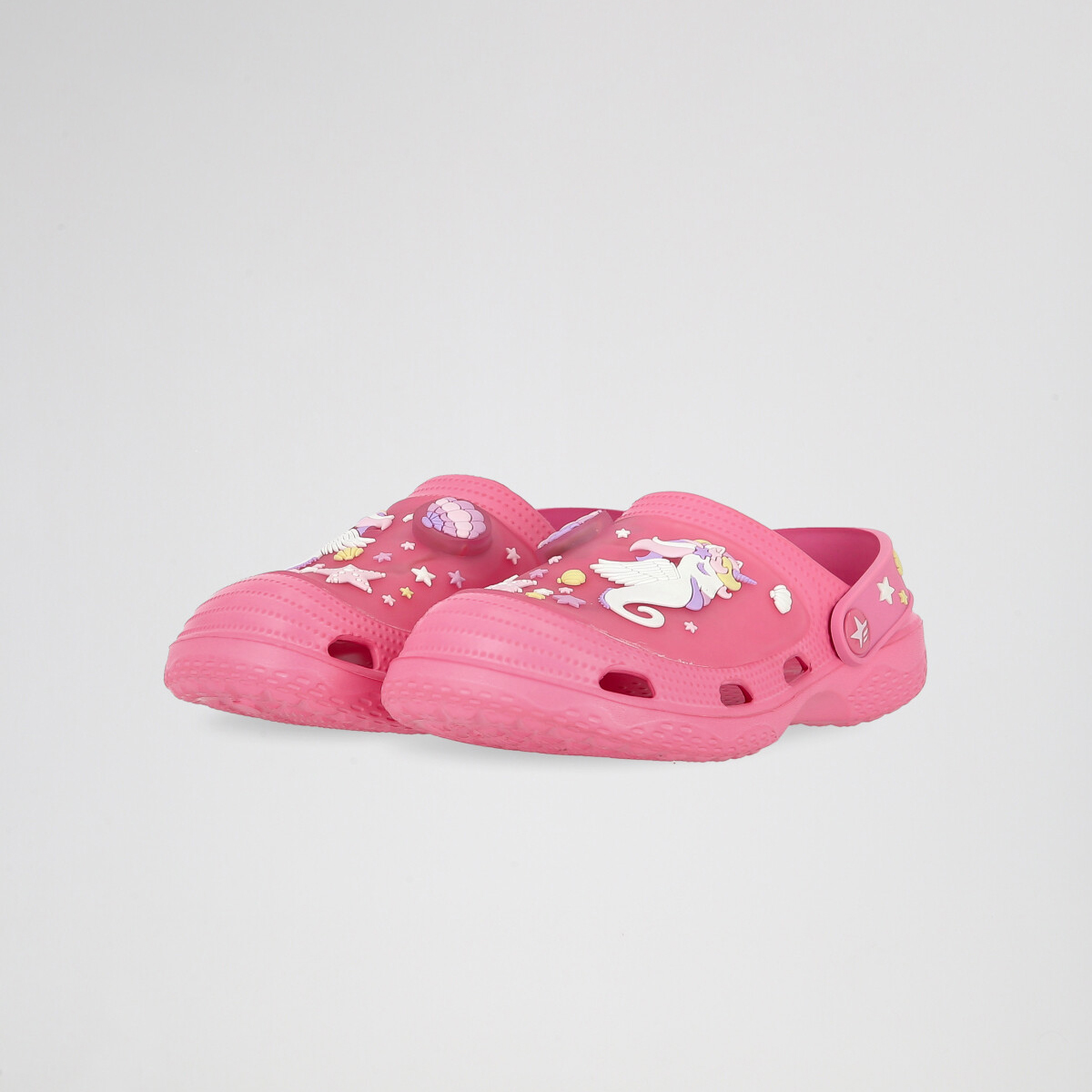 Zuecos Footy Con Luz Océano Goma Infantil,  image number null