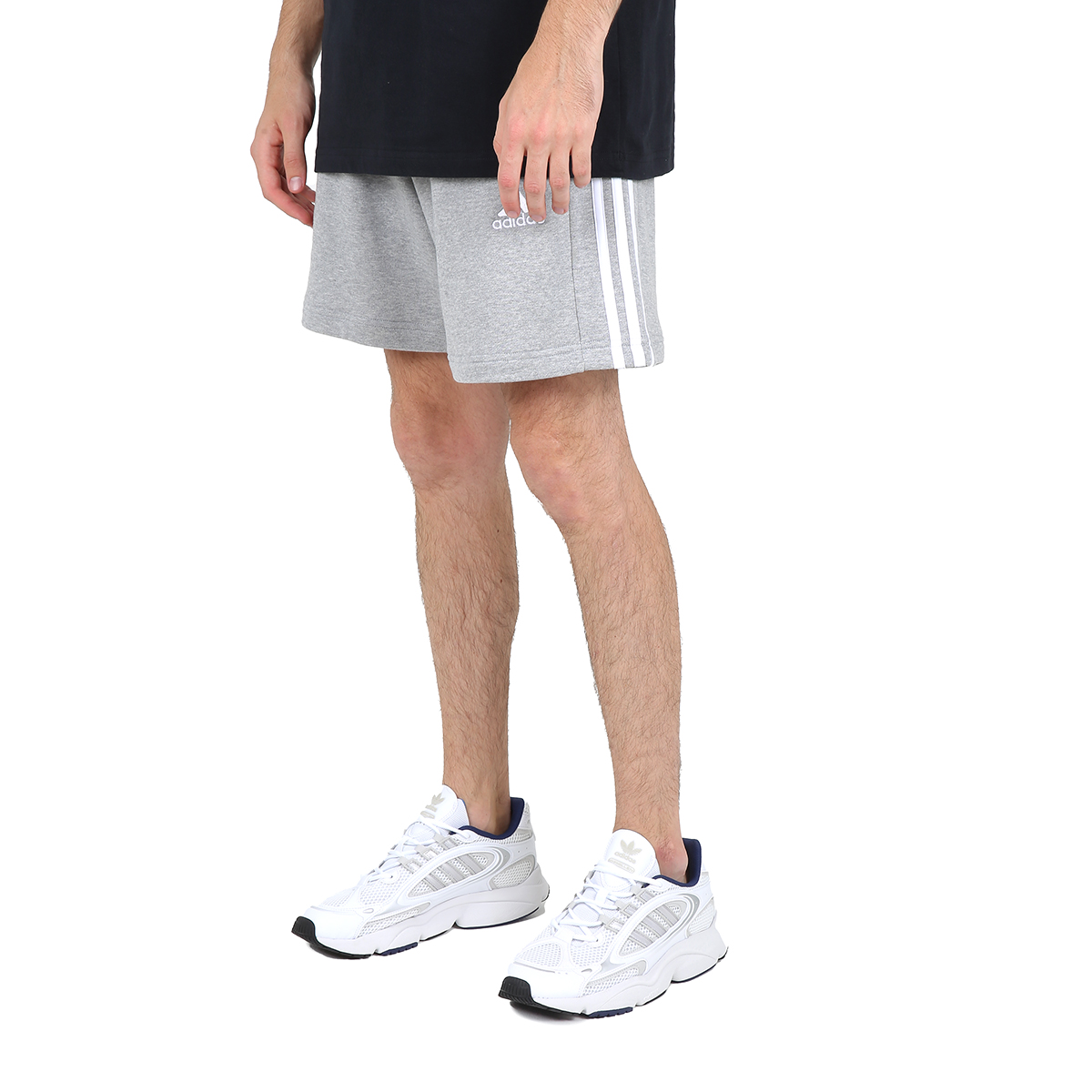 Short adidas Essentials French Terry 3 Tiras Hombre,  image number null