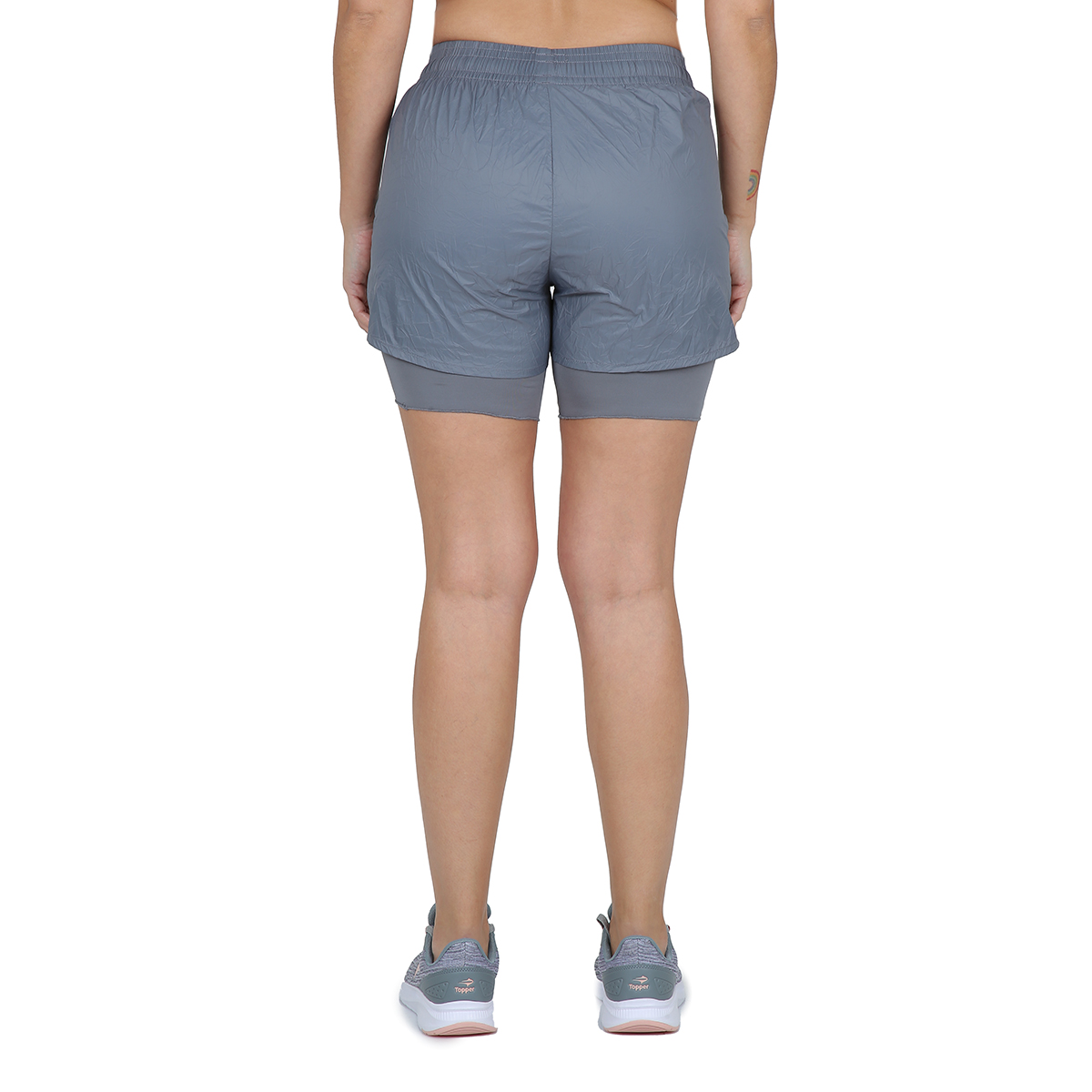 Short  Running Topper Crinkled Mujer,  image number null