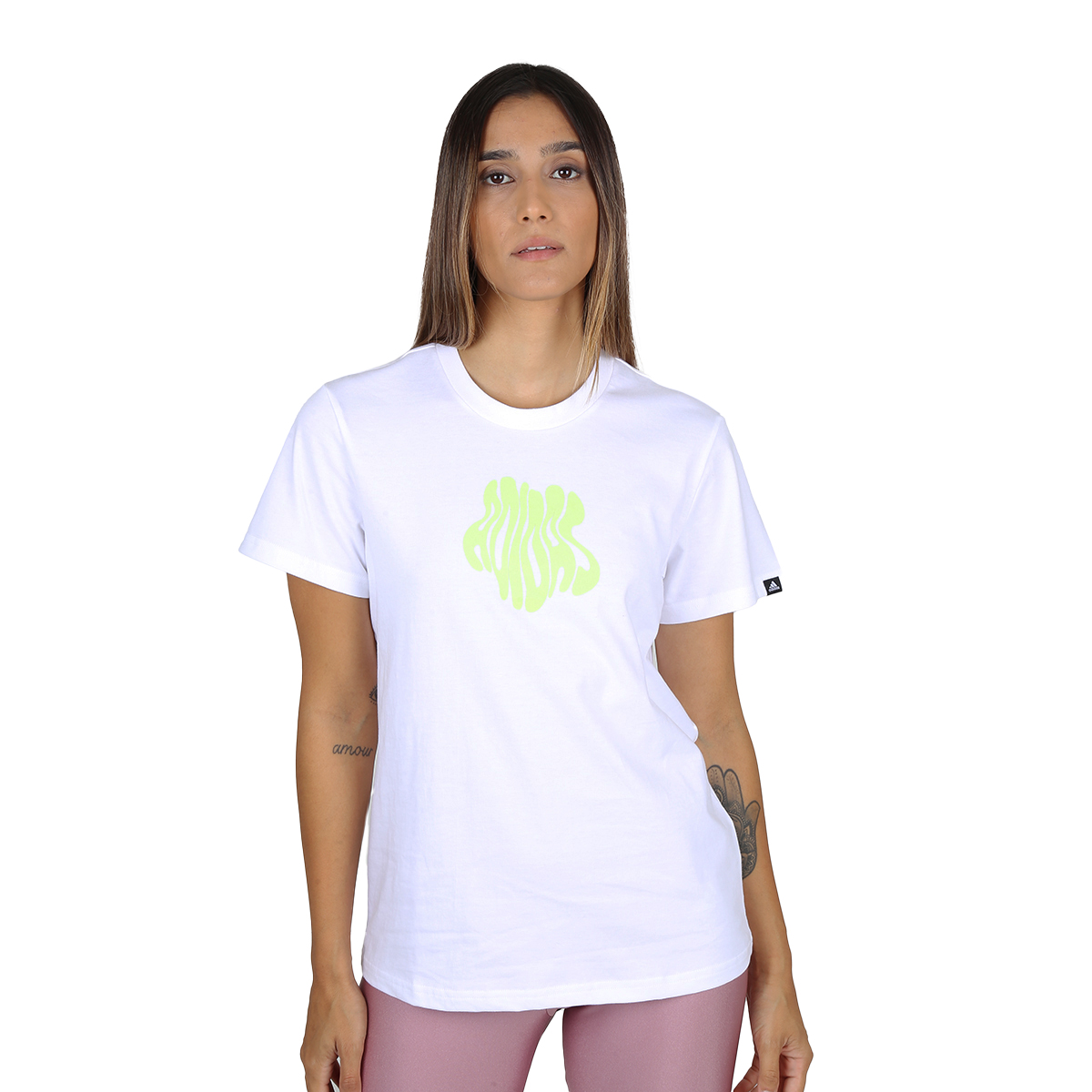 Remera adidas Floral Mujer