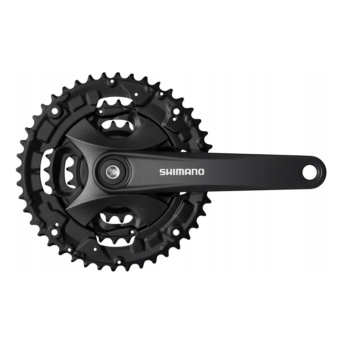 Set Shimano Plato Y Palanca Fc-mt101 9v,  image number null