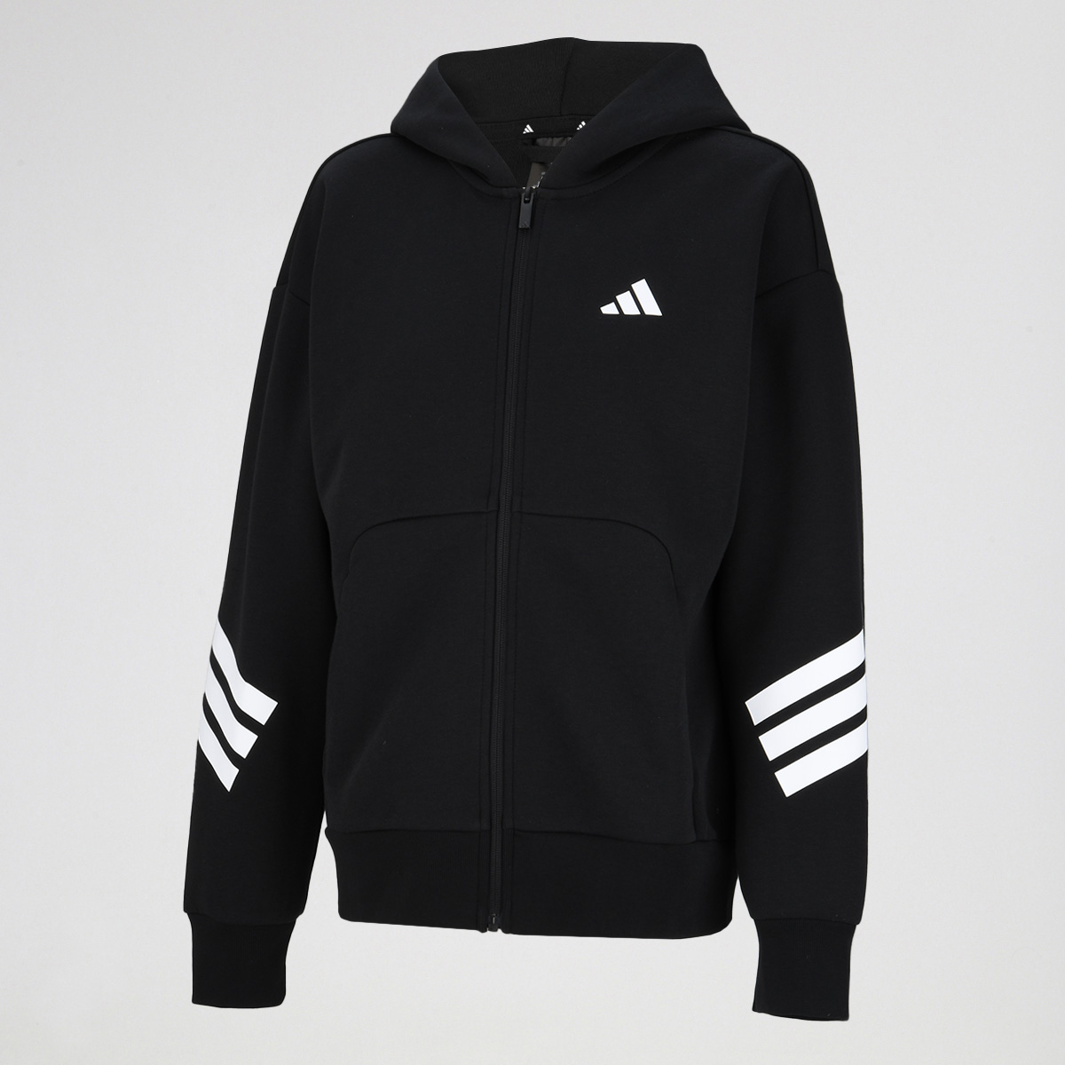 Buzo adidas Future Icons 3 Tiras Full Zip Mujer,  image number null