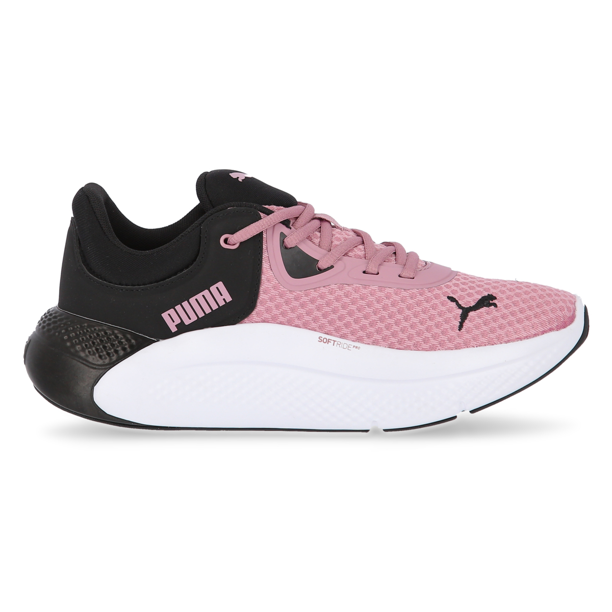 Zapatillas puma mujer negras y rosas sale