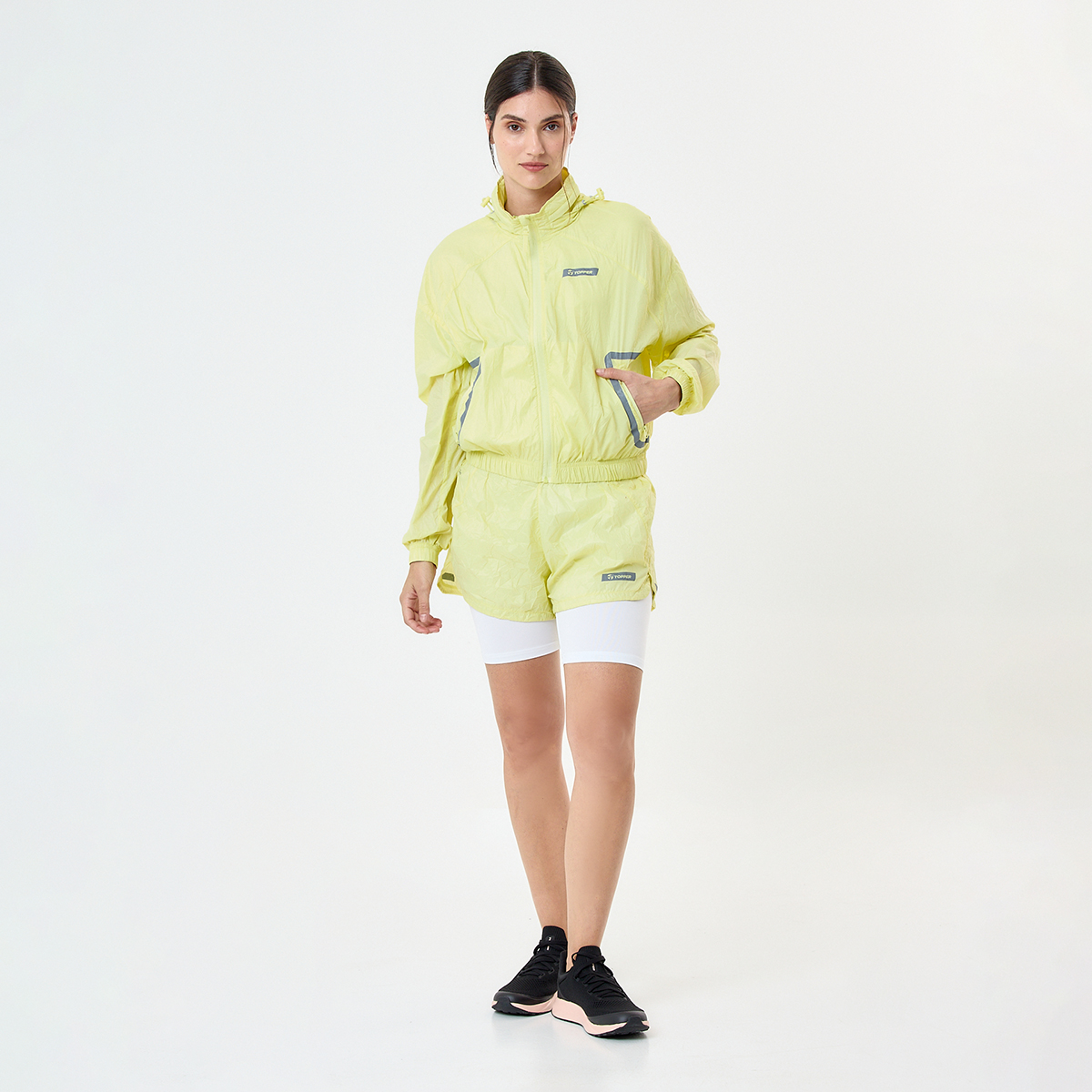 Campera Running Topper Campera Crinkled Mujer,  image number null