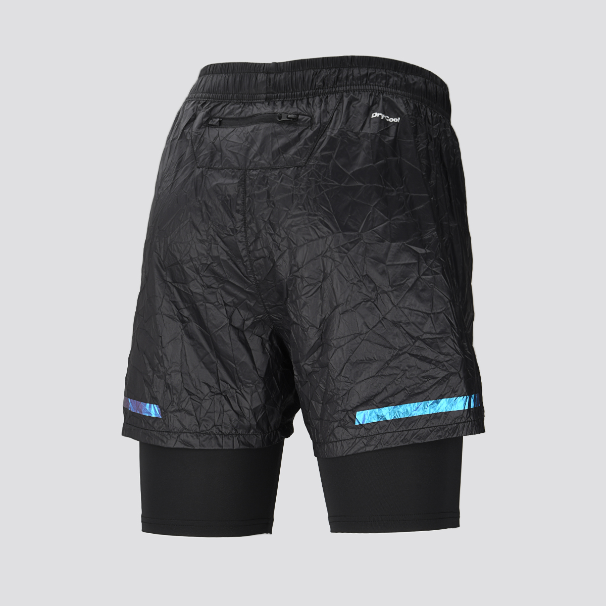 Short Running Topper 2 En 1 Crinkled,  image number null