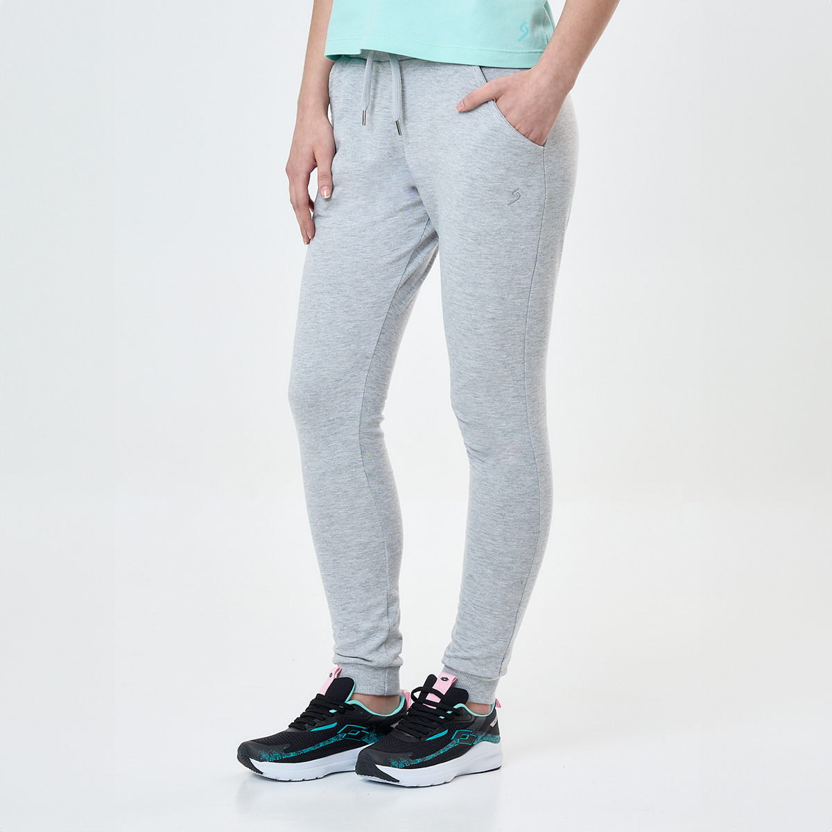 Pantalón Set Sport Easy Check Mujer,  image number null