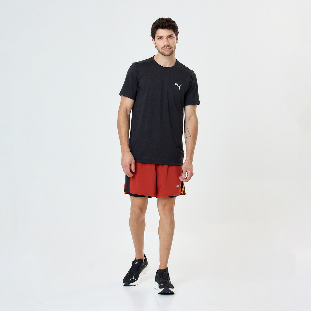Remera Running Puma Run Favorite Heather Ss Hombre,  image number null