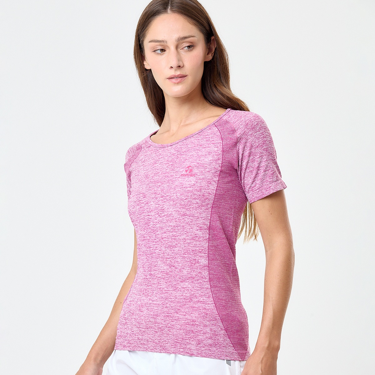 Remera Running Topper Seamless Mujer,  image number null