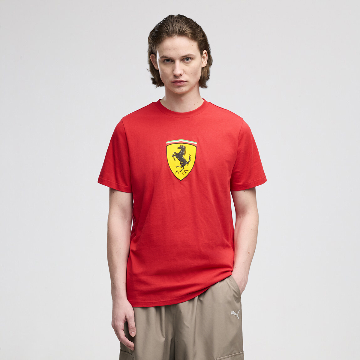 Remera Puma Ferrari Coloured Shield Hombre algod&oacute;n,  image number null