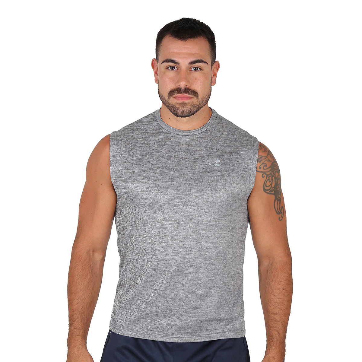 Musculosa Training Topper Basica Hombre,  image number null