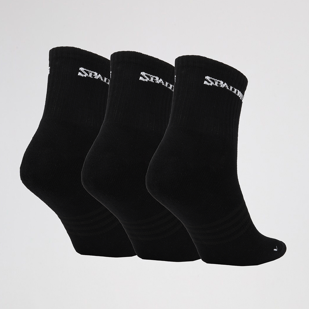 Pack De Medias ca&ntilde;a media Spalding Medium X3,  image number null