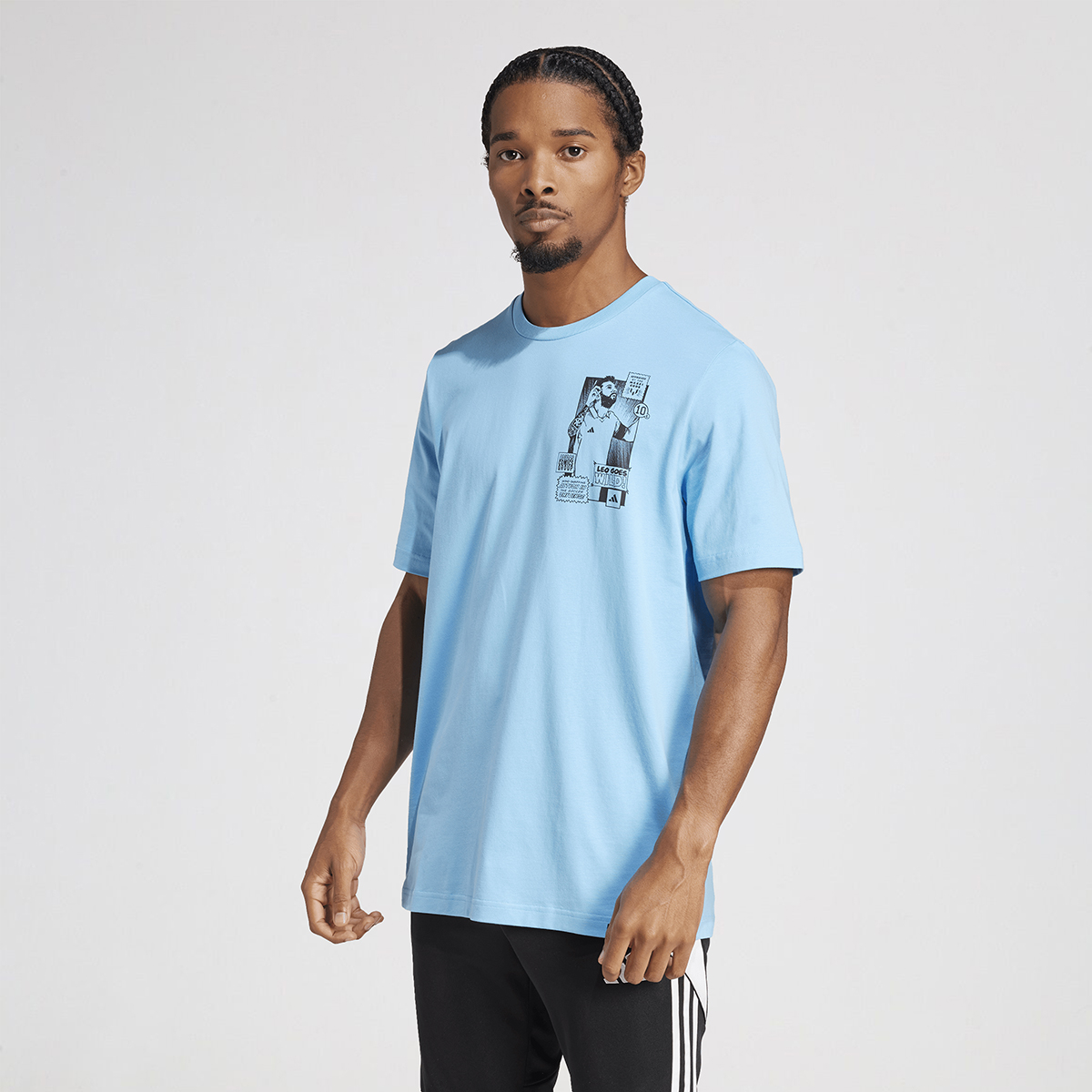 Remera Fútbol adidas Messi Icon G T Hombre,  image number null