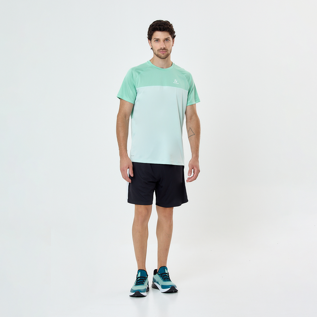 Short Training Topper Line Hombre,  image number null