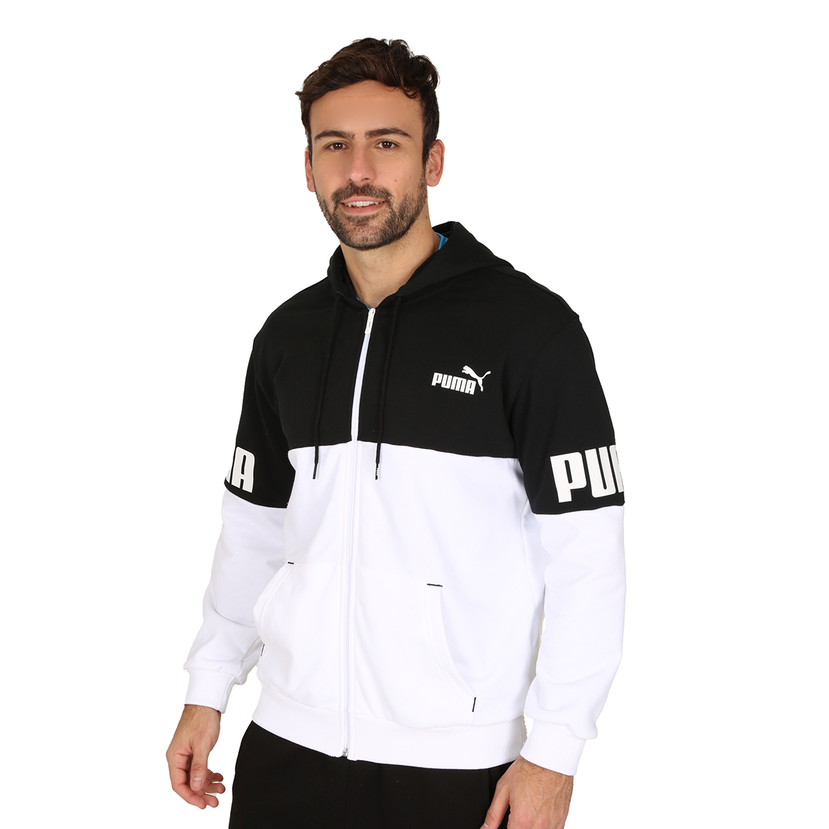 Campera Puma Power Colorblock Full-Zip,  image number null