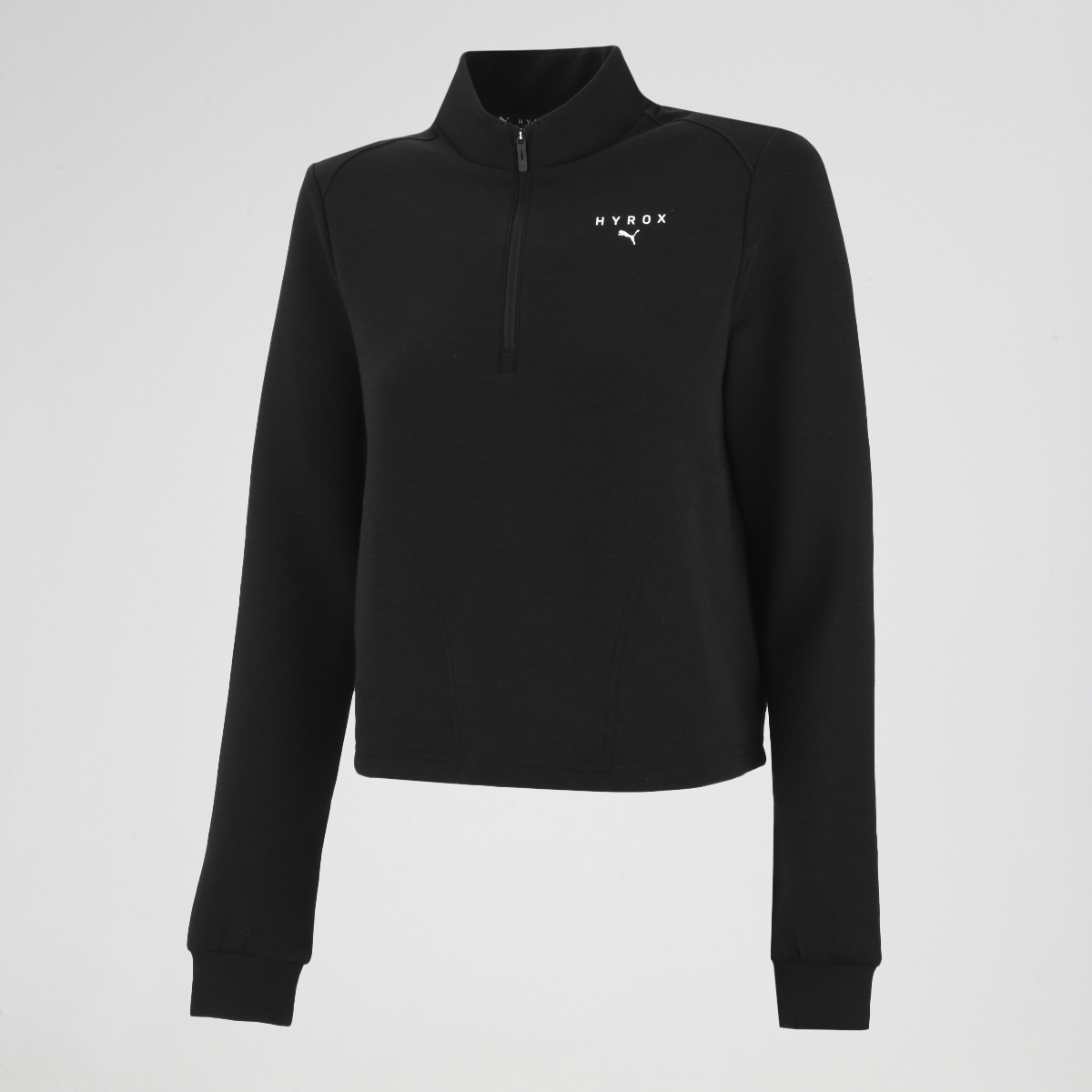 Buzo Entrenamiento Puma x Hyrox Cloudspun Mujer Medio Cierre,  image number null