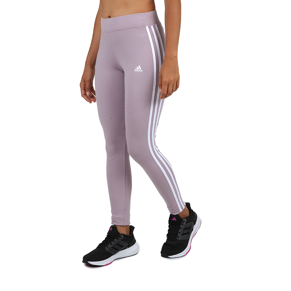 Calza adidas Essentials 3 Bandas Mujer,  image number null