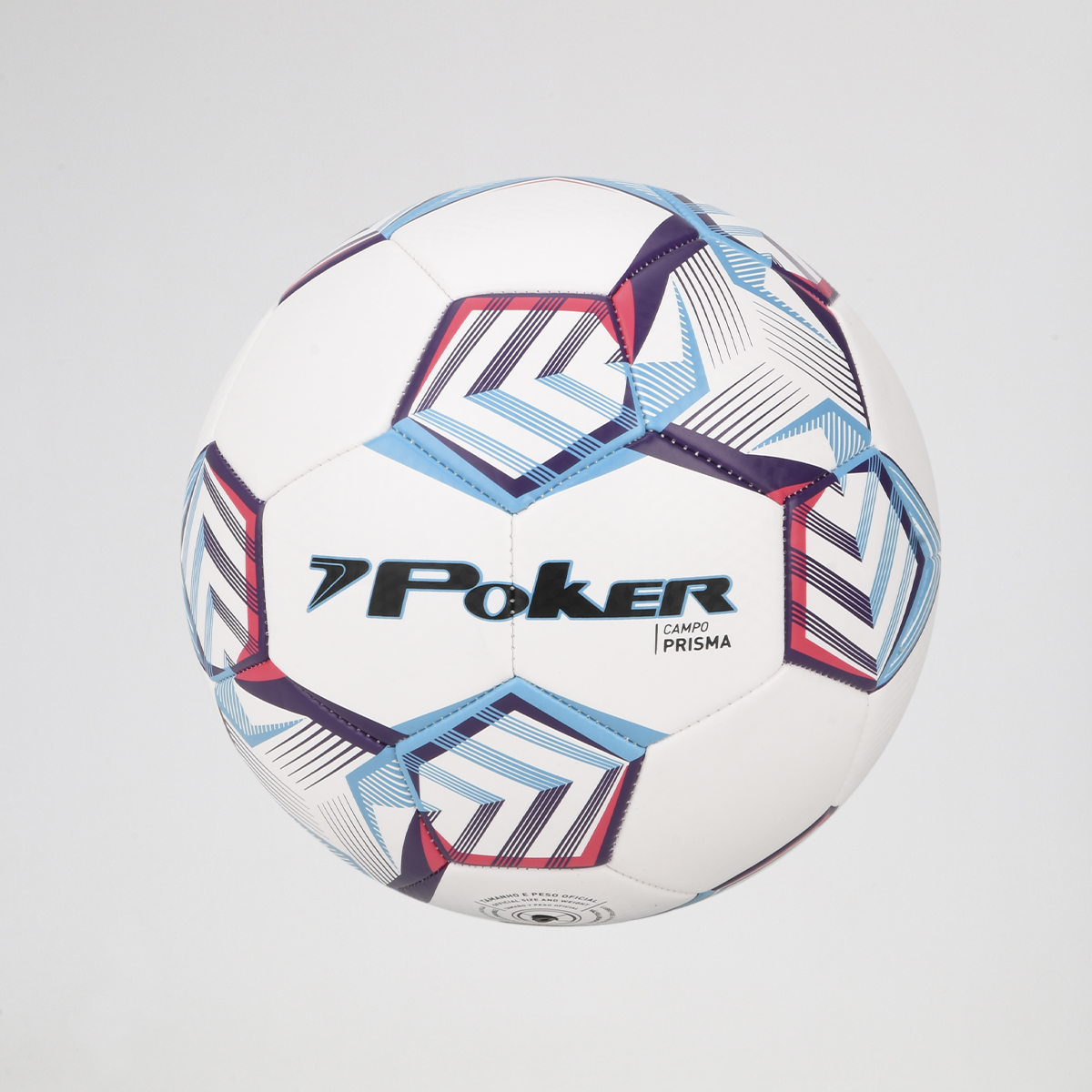 Pelota F&uacute;tbol Poker Campo Prisma N5,  image number null