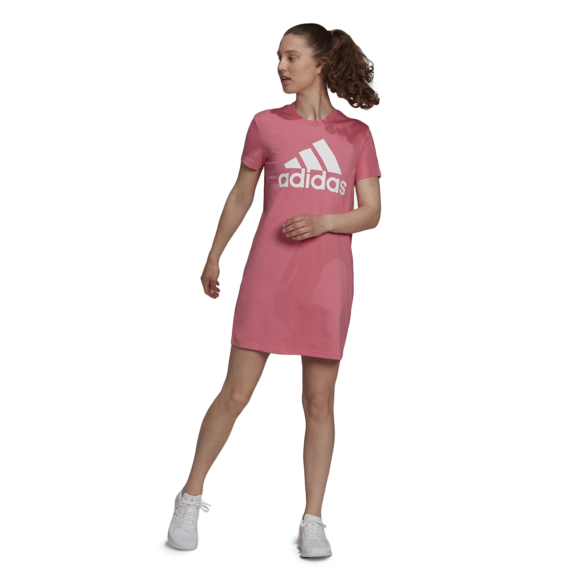 Vestido adidas rosa sale