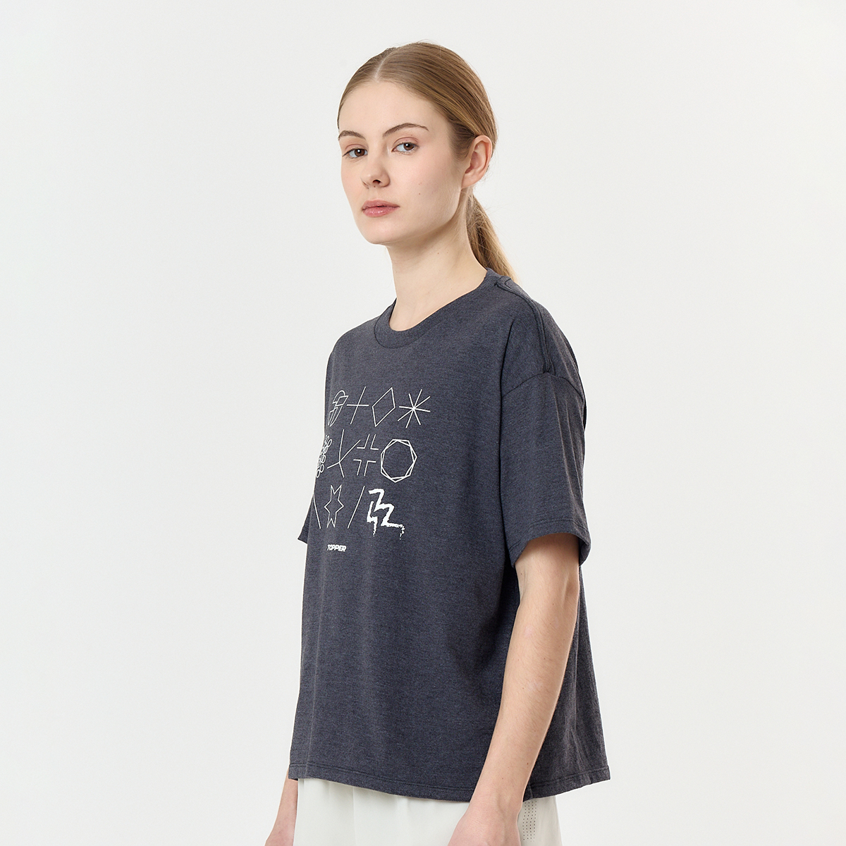 Remera Topper Loose Mujer,  image number null