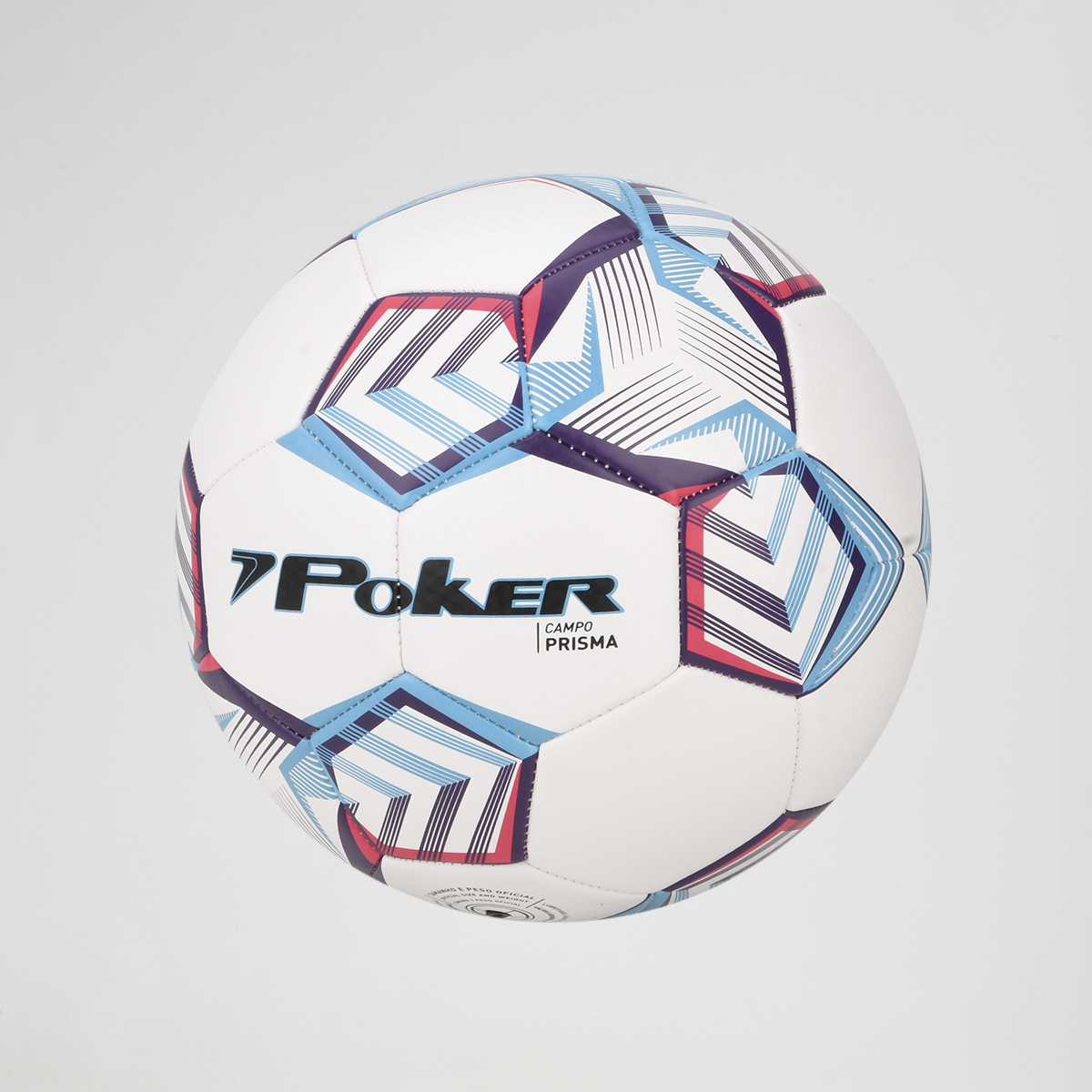 Pelota F&uacute;tbol Poker Campo Prisma N5,  image number null