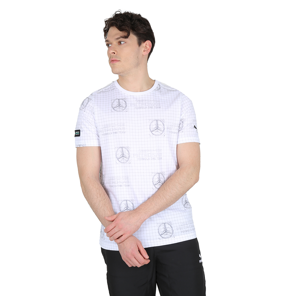 Remera Urbana Puma Mapf1 Aog Logo Hombre,  image number null