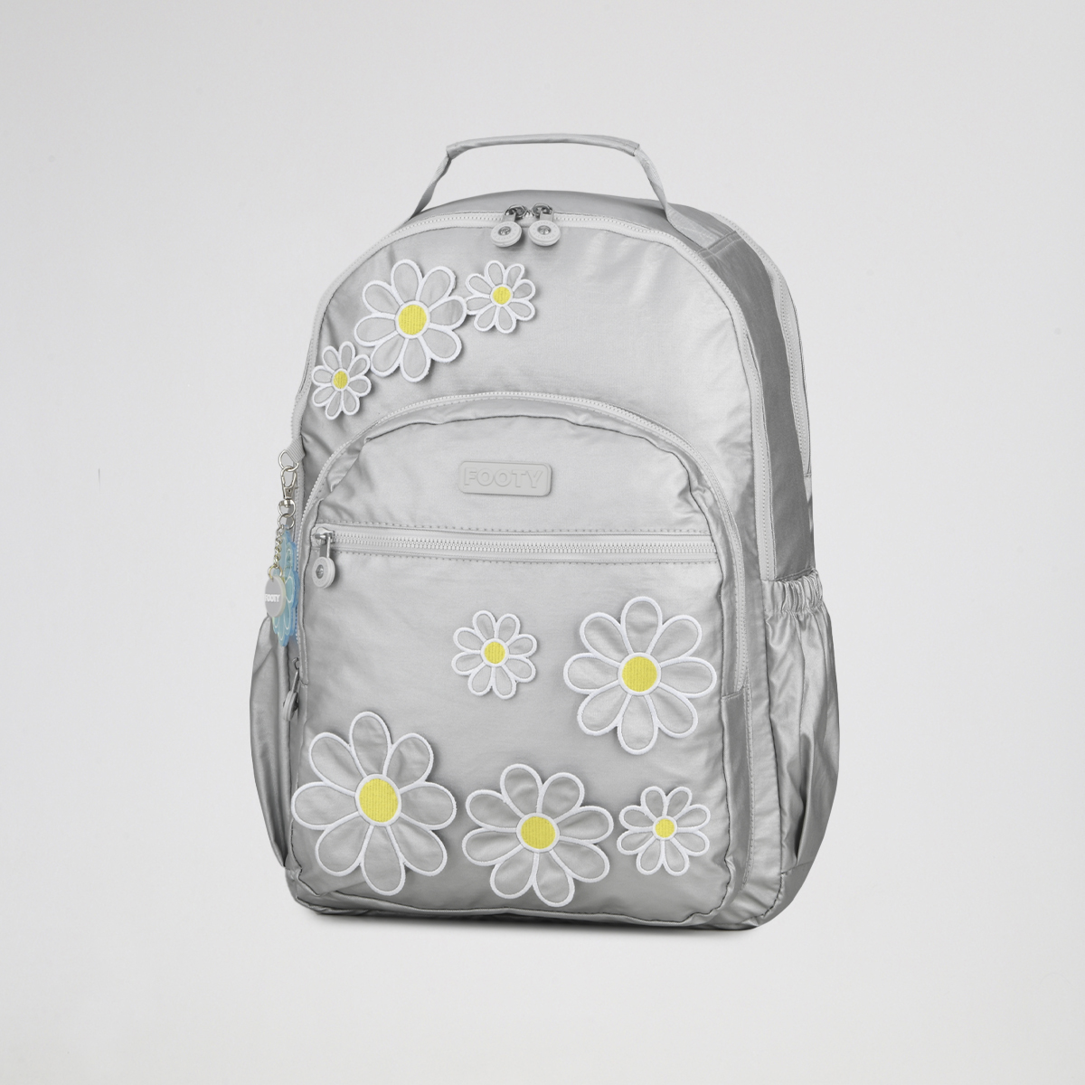 Mochila Margarita Footy Espalda Emotimochi 17 Floreada Ni&ntilde;a,  image number null