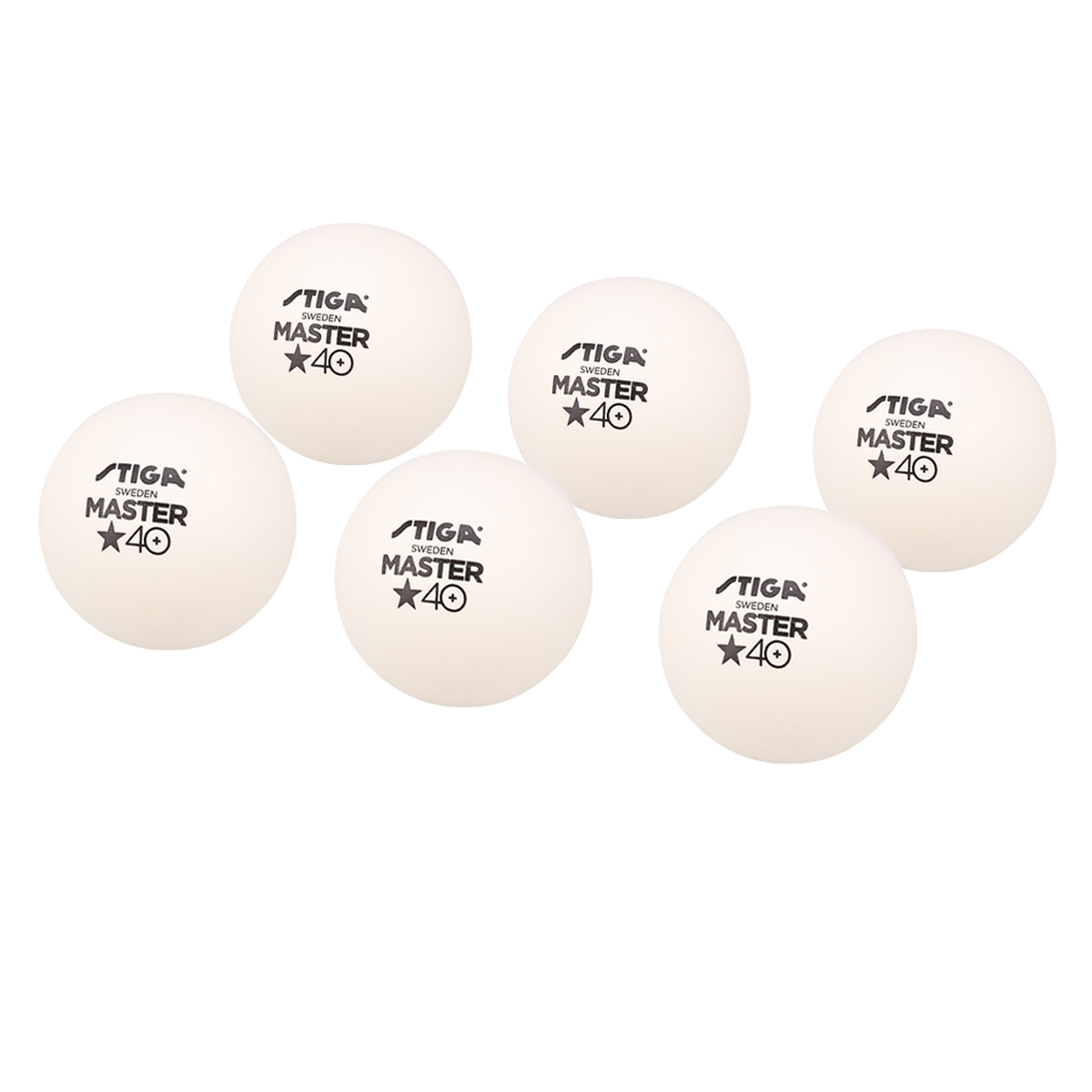 Pelotas Stiga Master 1-Star Abs 6,  image number null