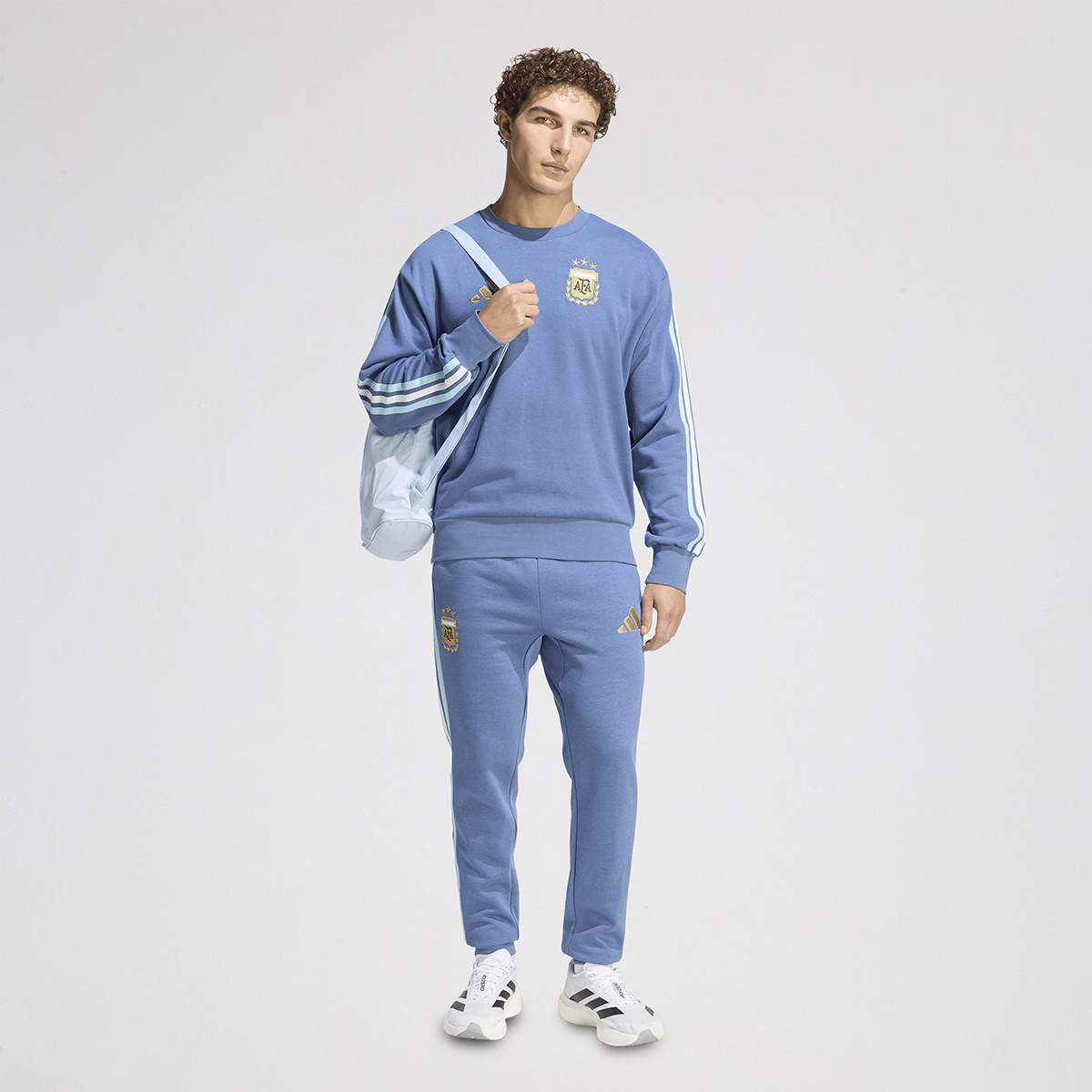 Buzo cuello redondo Argentina adidas 2026 Hombre,  image number null