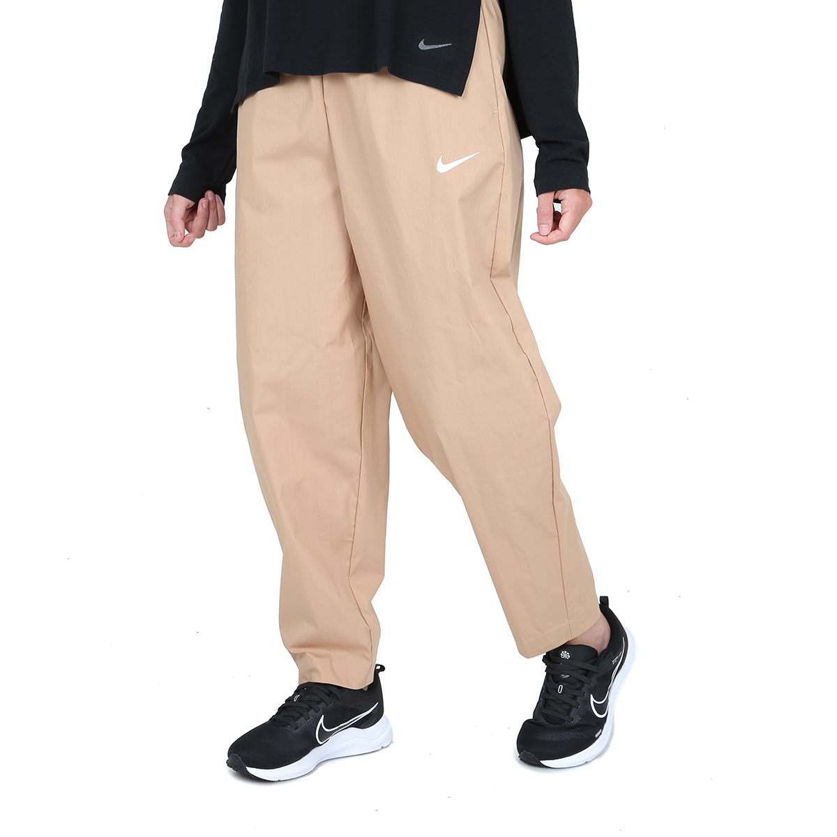 Pantalones nike 2025 mujer beige