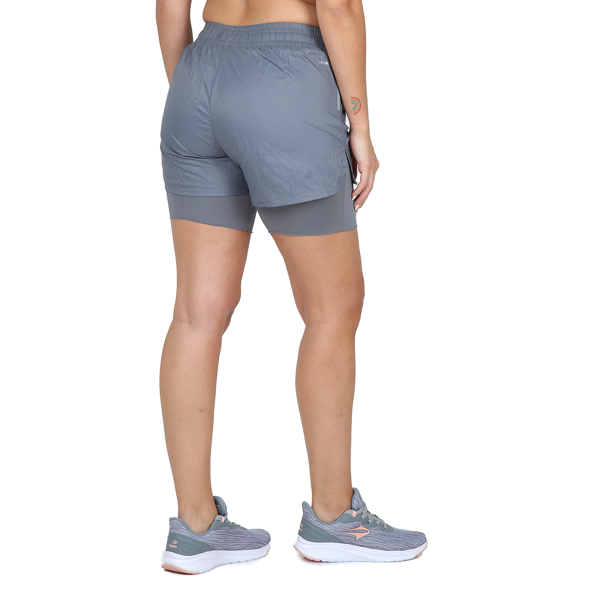 Short  Running Topper Crinkled Mujer,  image number null