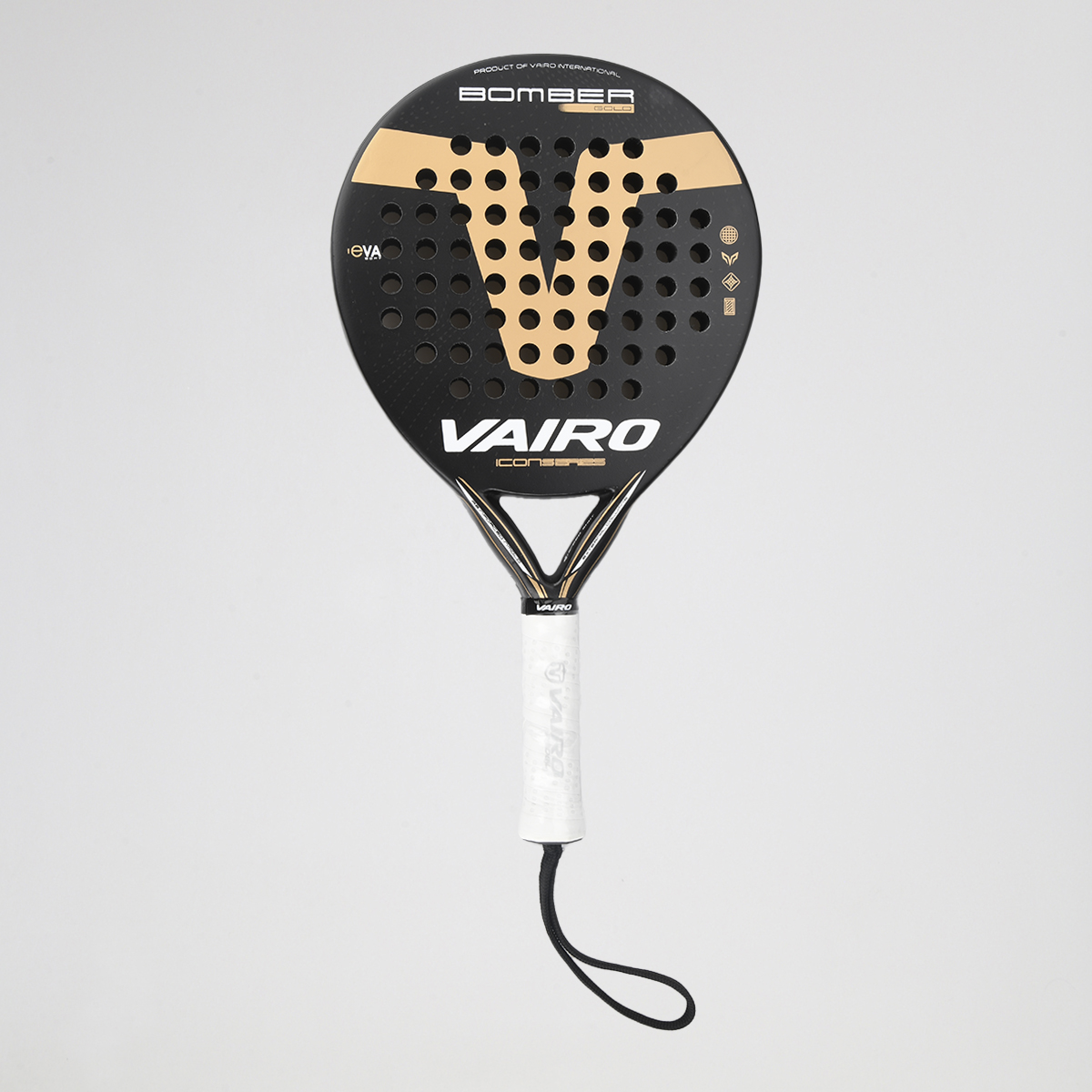 Paleta Vairo Bomber Gold 8.3,  image number null