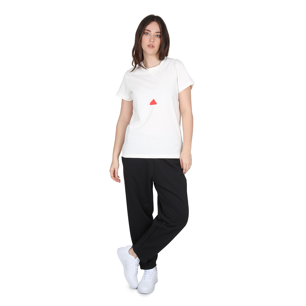Remera Urbana adidas Chest Logo Mujer,  image number null