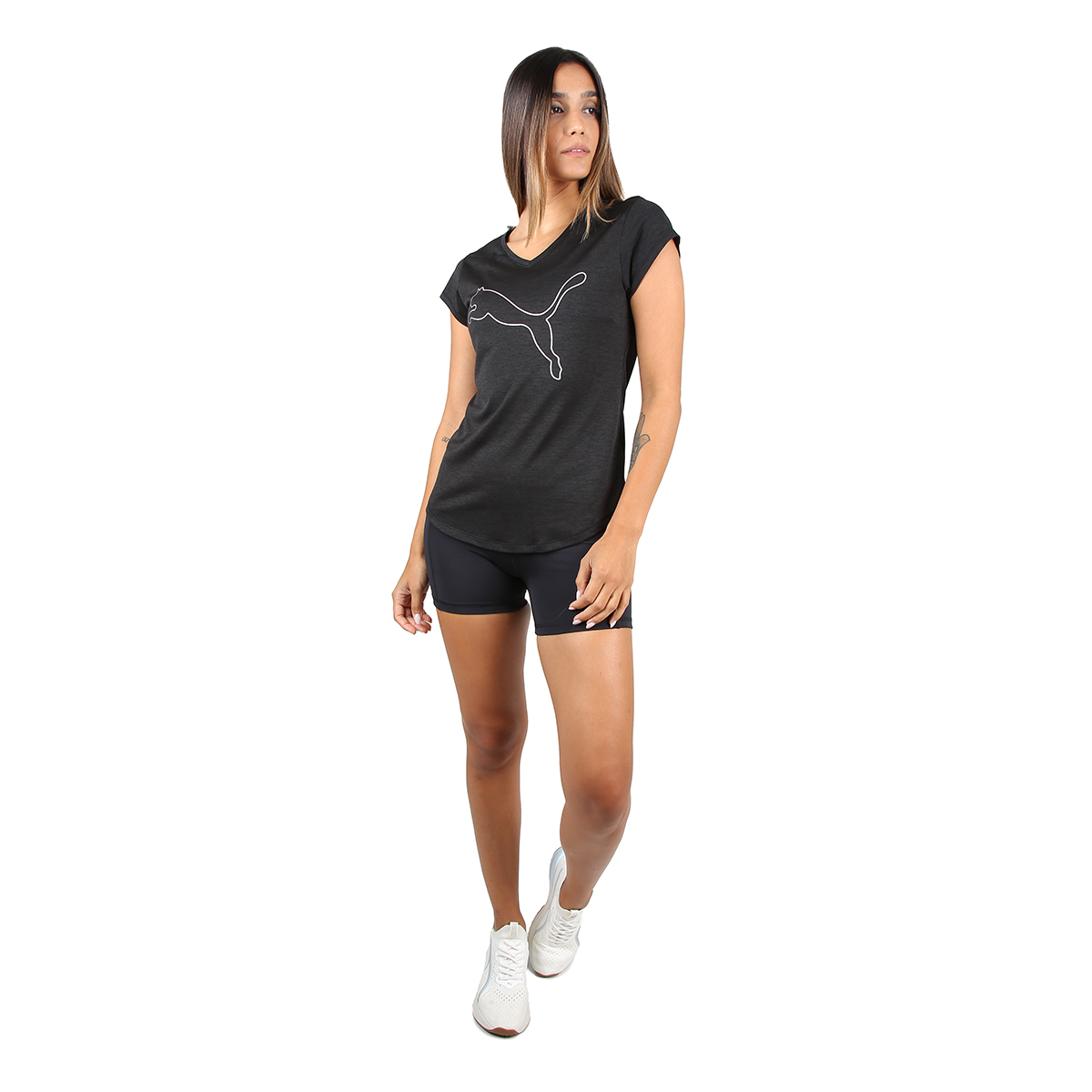 Remera Running Puma Favorite Heather Cat Mujer,  image number null