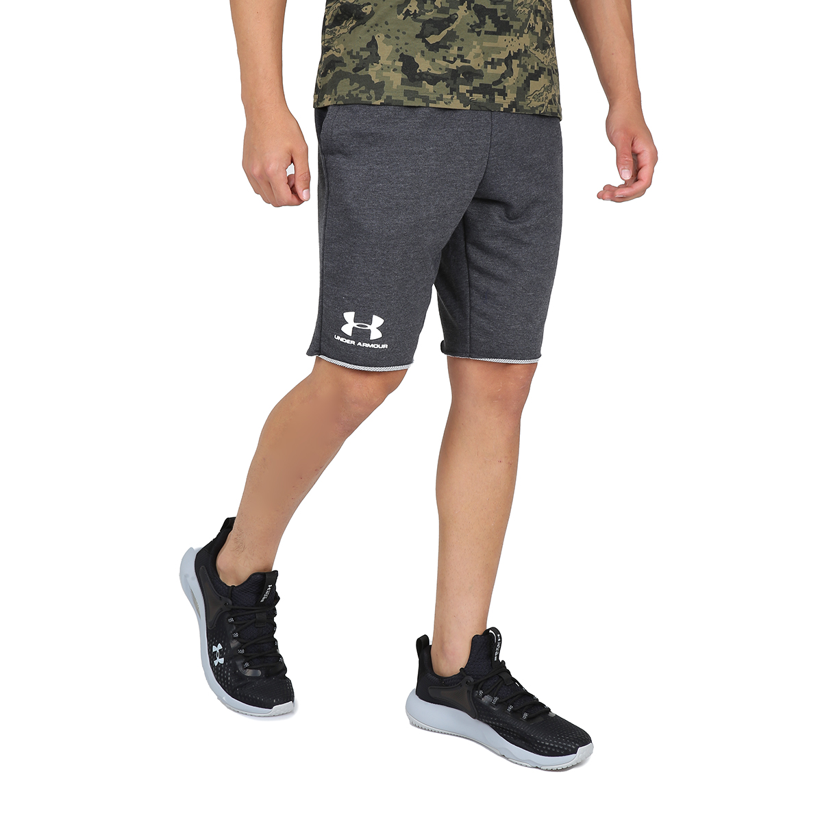 Short Entrenamiento Under Armour Rival Terry Hombre
