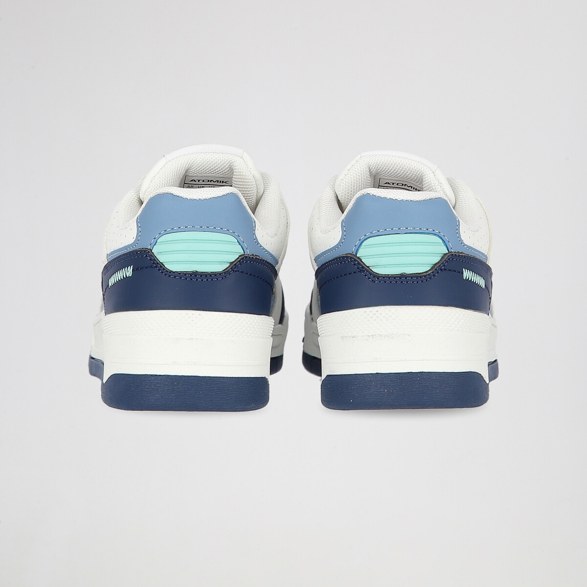 Zapatillas cuero sint&eacute;tico Atomik Life Infantil,  image number null