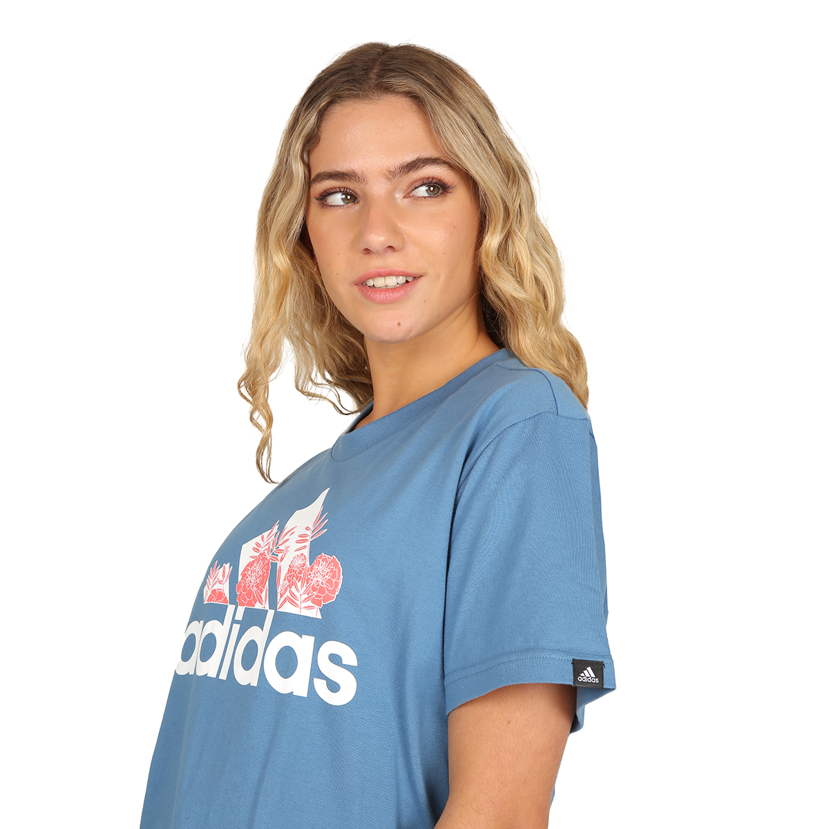 Remera adidas con flores store