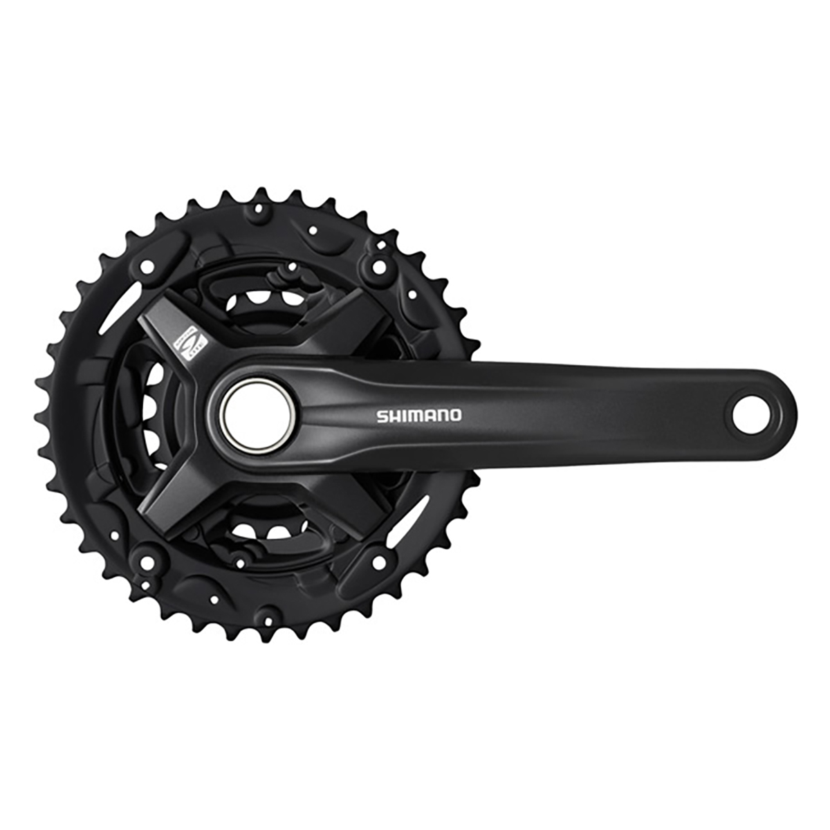 Plato y Palanca Bicicleta Shimano Mt210 9v 175mm,  image number null
