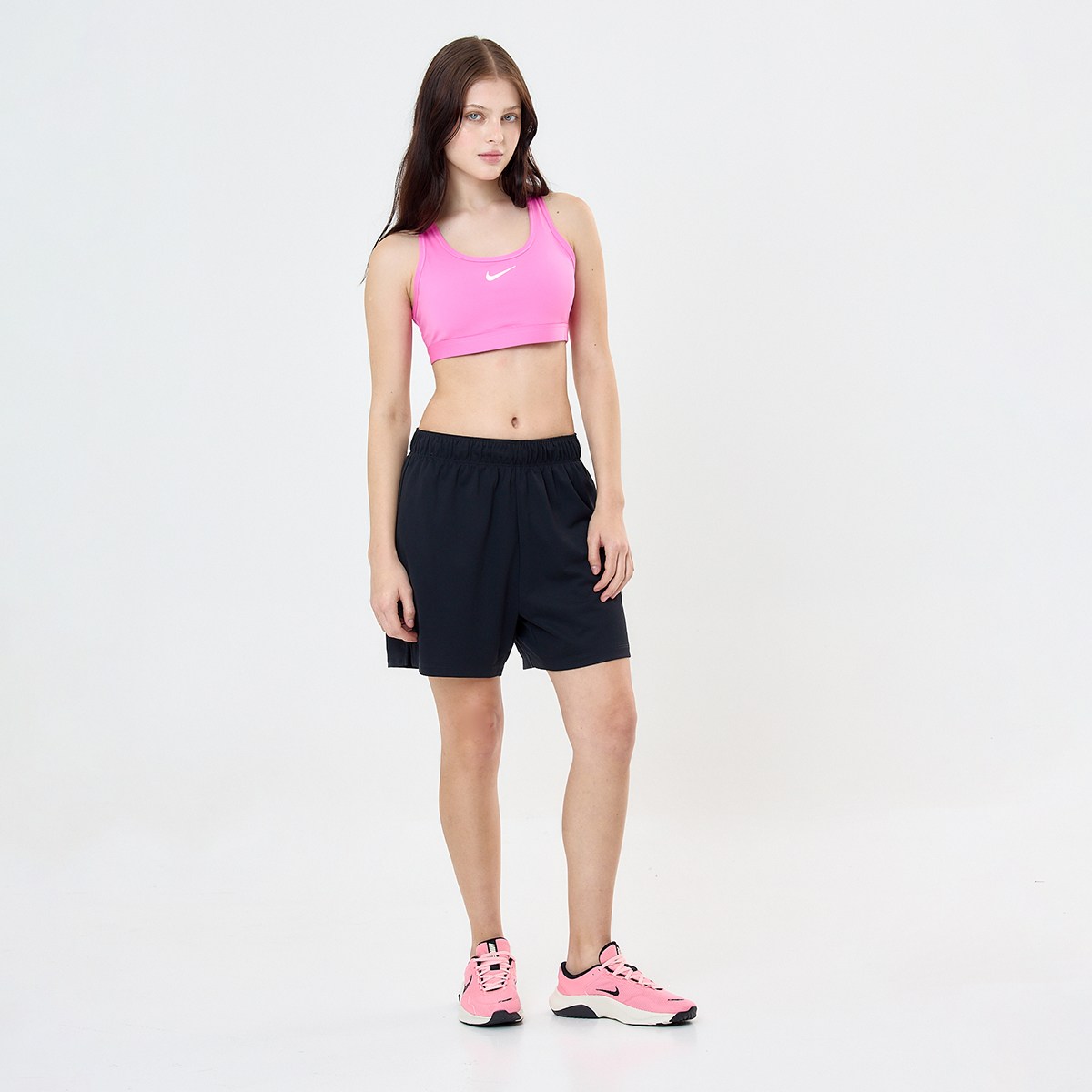 Short Entrenamiento Nike Attak Mid-rise 5 Mujer,  image number null