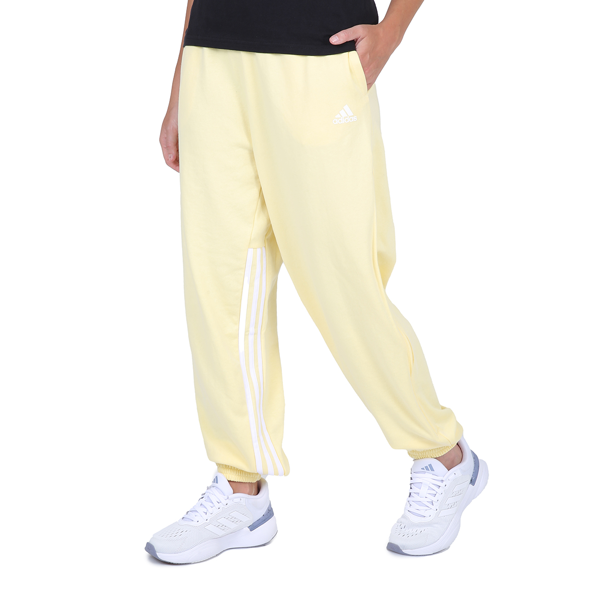 Pantalon amarillo adidas mujer discount
