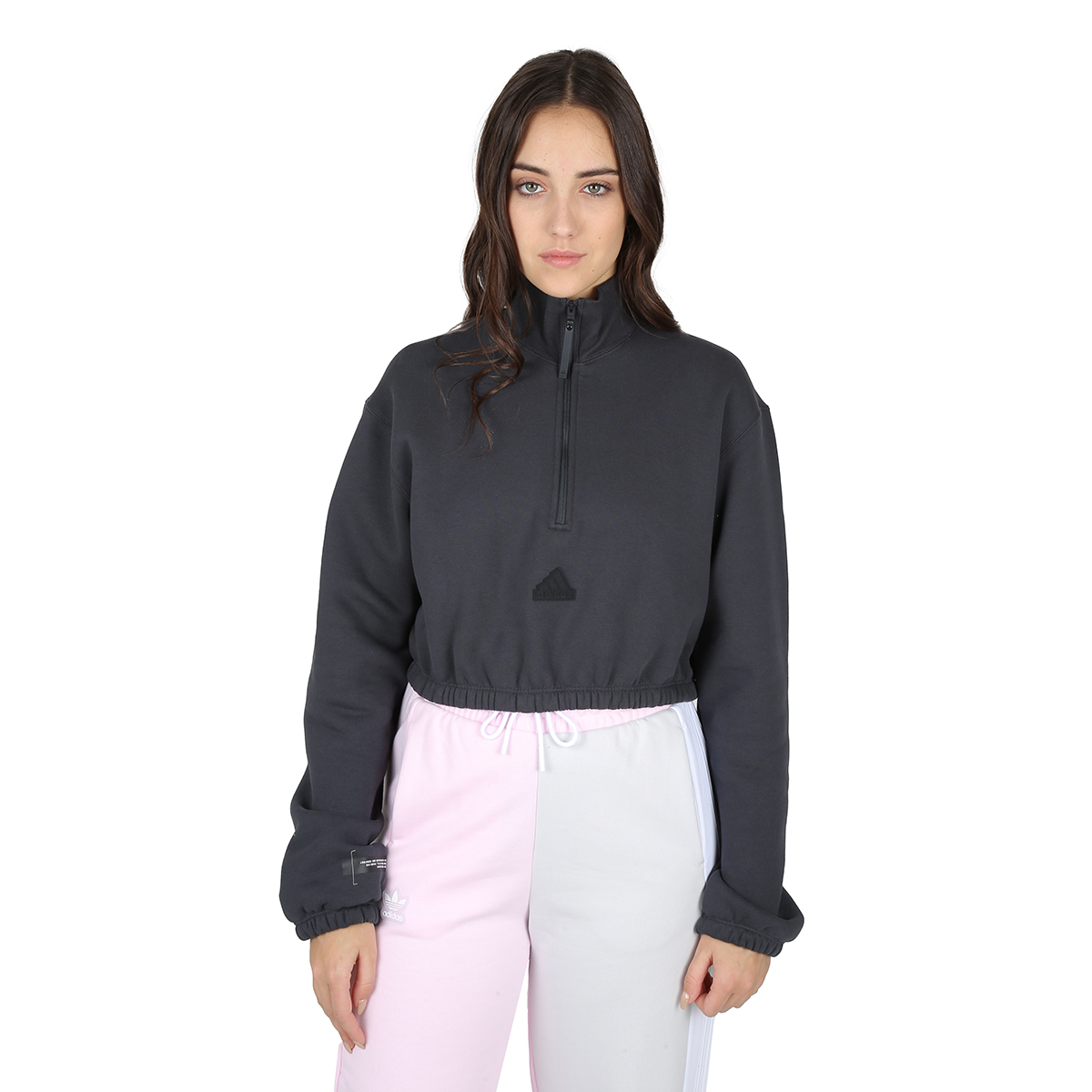 Buzo Urbano adidas Cropped Mujer,  image number null