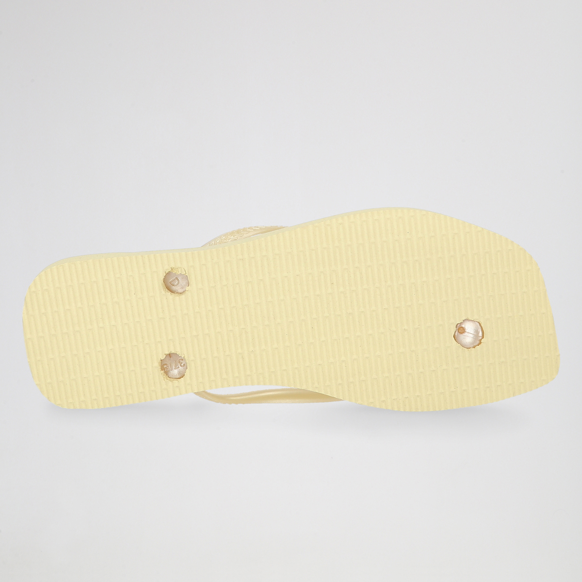 Ojotas Havaianas Slim Square Logo Metallic goma Mujer,  image number null