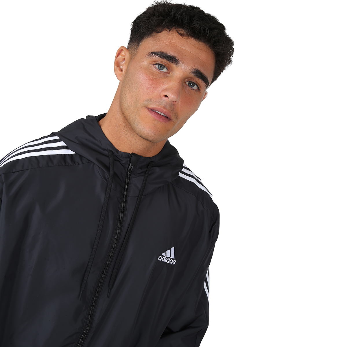 Campera Entrenamiento adidas 3 Tiras Essentials Hombre,  image number null