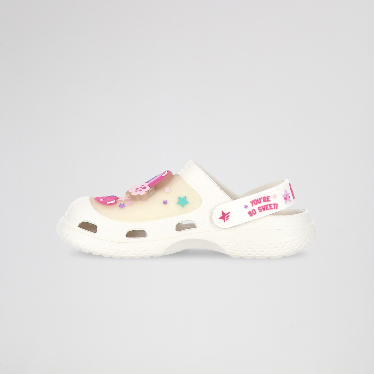 Zuecos Nataci&oacute;n Footy con luz Goma Infantil,  image number null