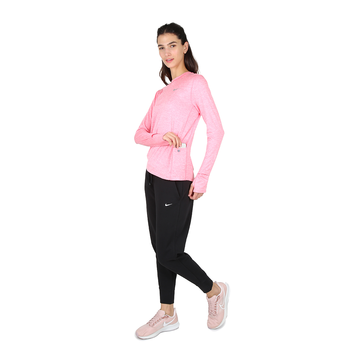 Remera Running Nike Dri-fit Element Mujer,  image number null