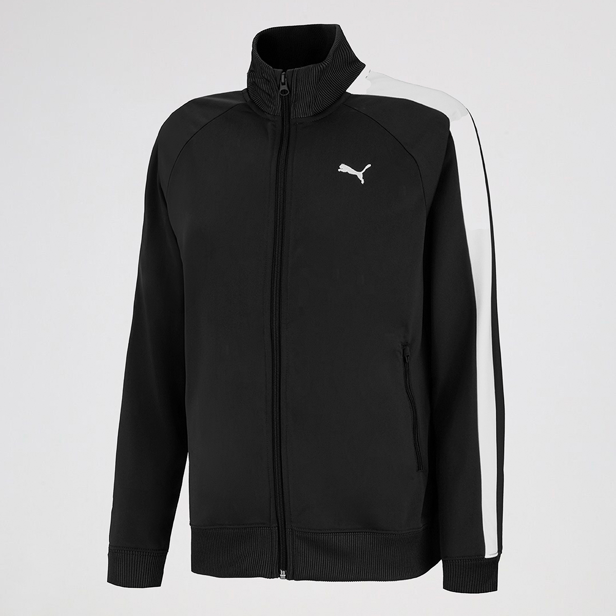 Buzo con cierre puma essentials t7 mujer